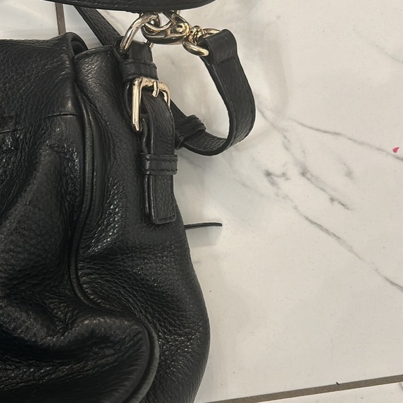 Kate spade black leather cobble purse - Picture 6 of 9